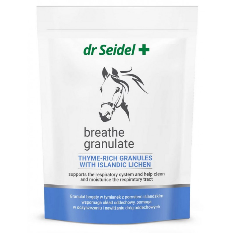 Dr.Seidel Breathe Granulate, 1,5kg - piedeva elpošanai zirgiem