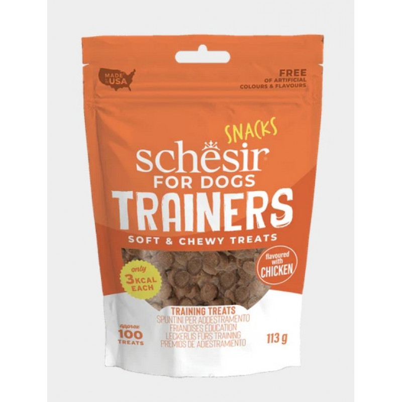 Schesir Trainers Chicken, 113g - mīkstie gardumi ar vistu