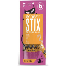 Schesir Stix Chicken, 6x15g - krēms ar vistu