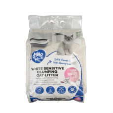 AKCIJA 5+1 Duvo Plus White Sensitive Baby Powder, 12kg - cementējošie baltie pakaiši ar bērnu pūdera aromātu