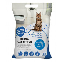 AKCIJA 2+1 Duvo Plus Silica Cat Litter, 16L - silikona pakaiši