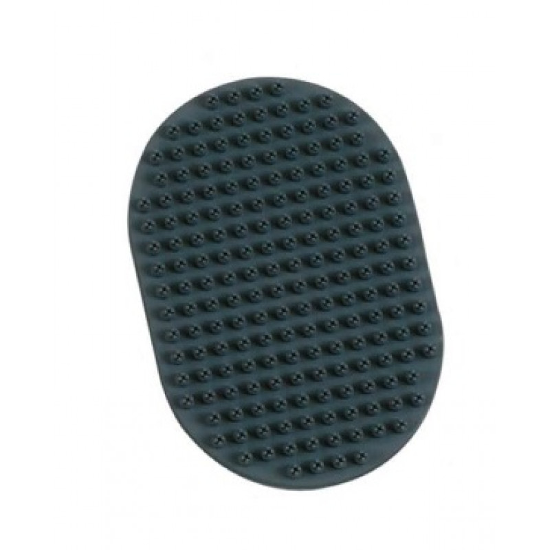 Flamingo Rubber Oval Brush, 13cm - gumijas suka