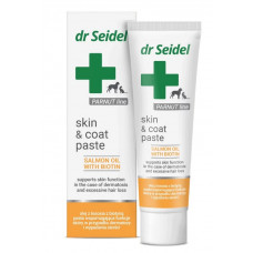 Dr.Seidel Skin & Coat Paste, 105g - pasta dermatozes un pārmērīgas spalvas izkrišanas gadījumos